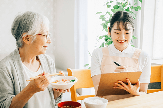 食事の提供